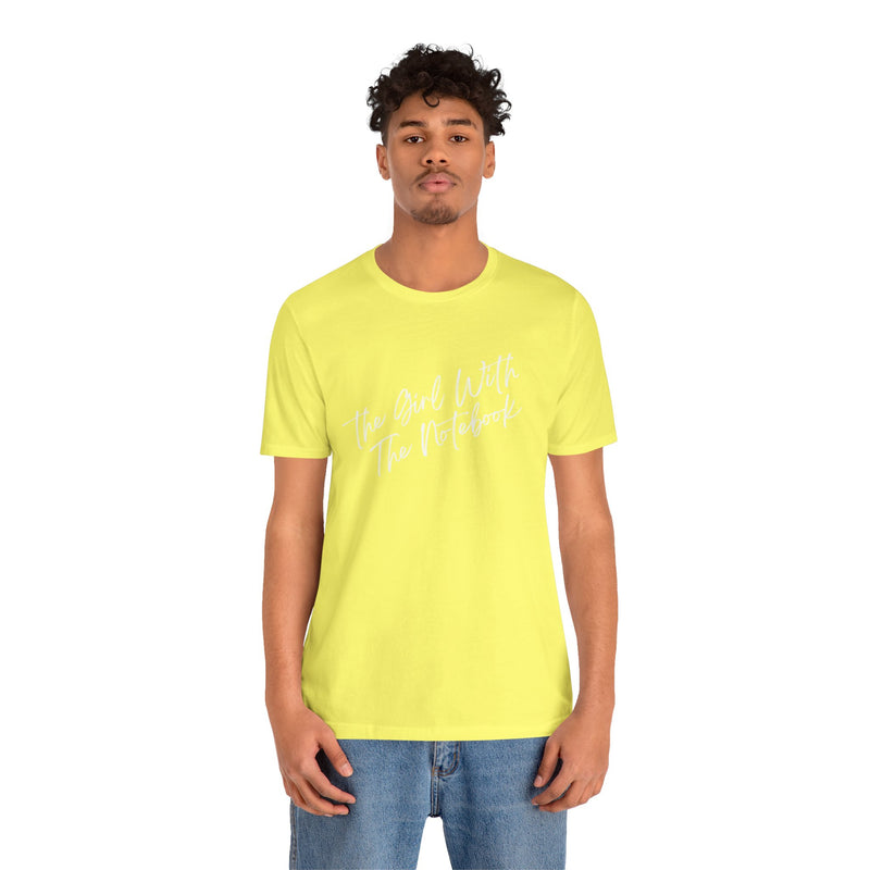 TGWTN Unisex T-Shirt: White | Yellow