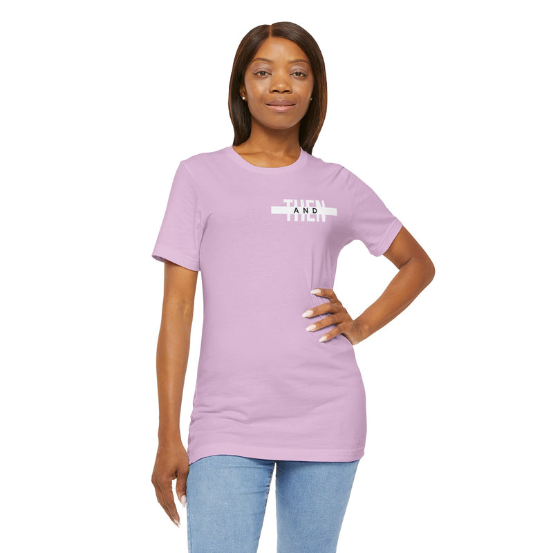 IJTT Unisex T-Shirt: AT Strike White | Lilac