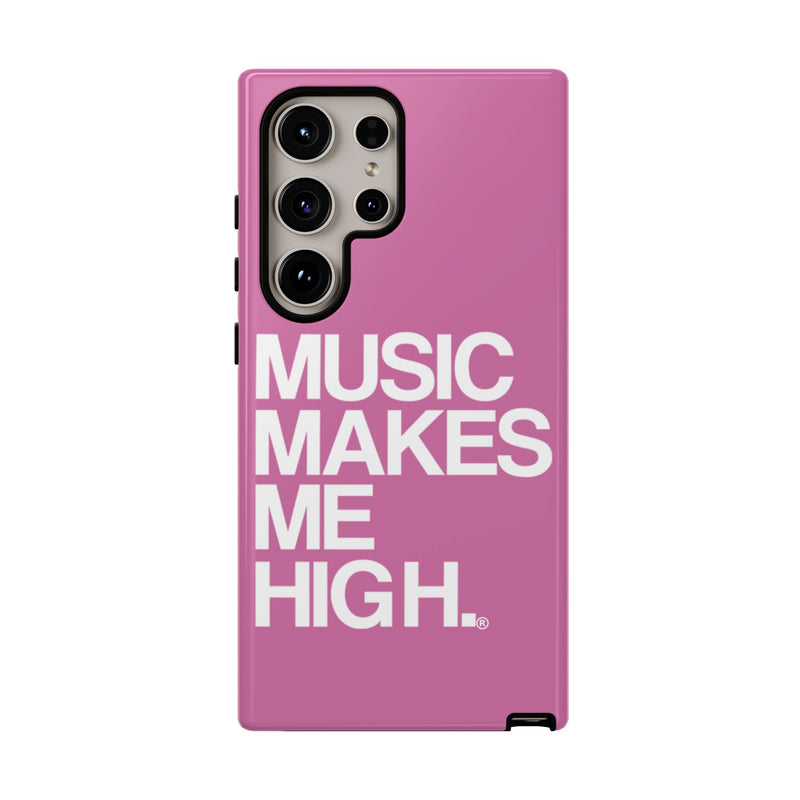 MMMH Classic Phone Case: Light Pink | White