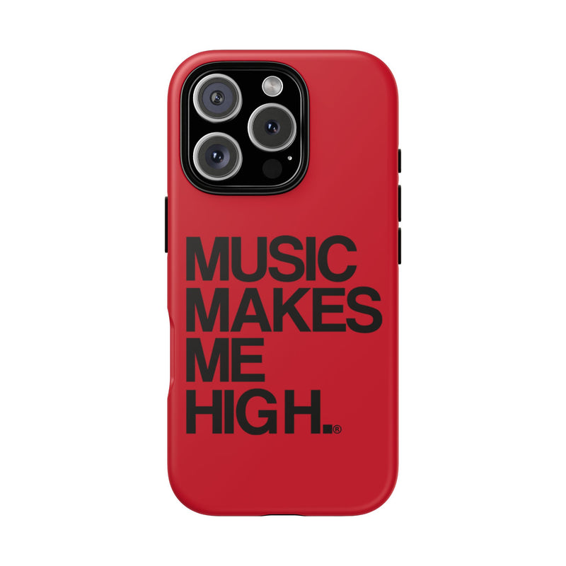 MMMH Classic Phone Case: Dark Red | Black