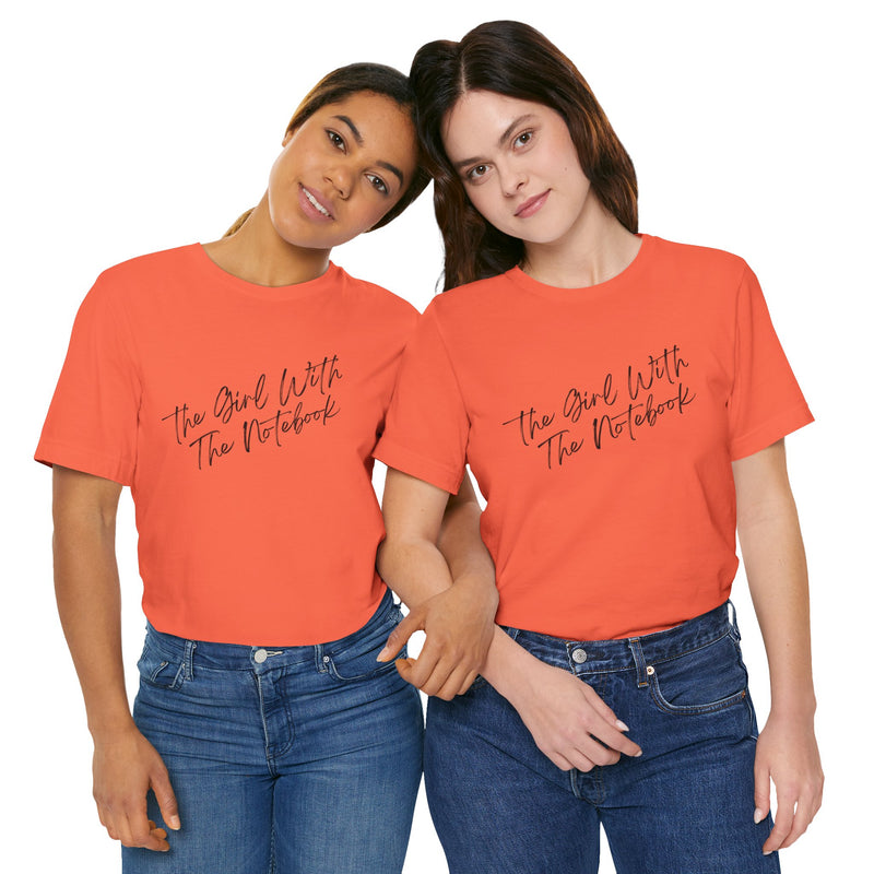 TGWTN Unisex T-Shirt: Black | Coral