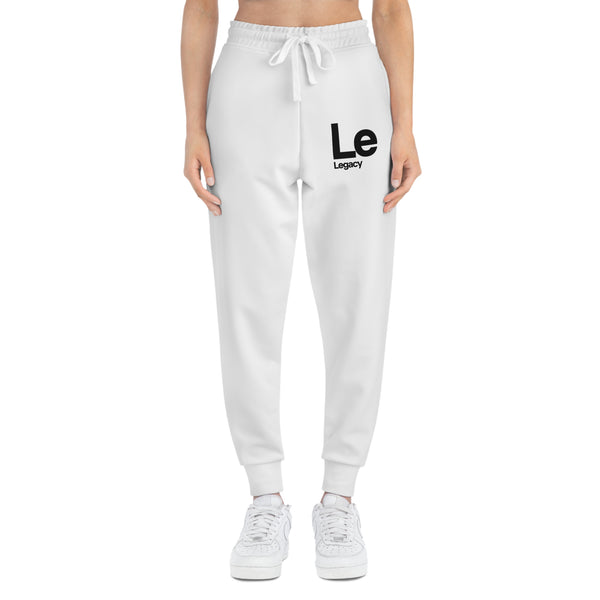 NOVL Unisex Joggers: Legacy White | Black