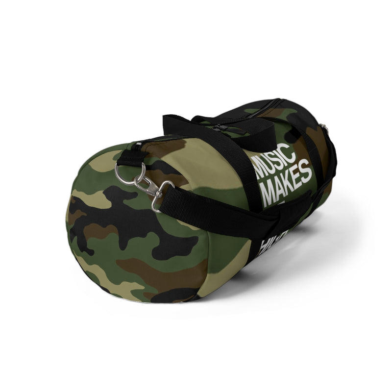 MMMH Duffel Bag: Camo | White