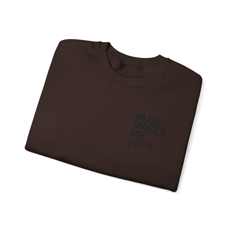 MMMH Unisex Sweatshirt: Dark Chocolate | Black