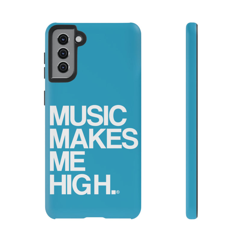 MMMH Classic Phone Case: Turquoise | White