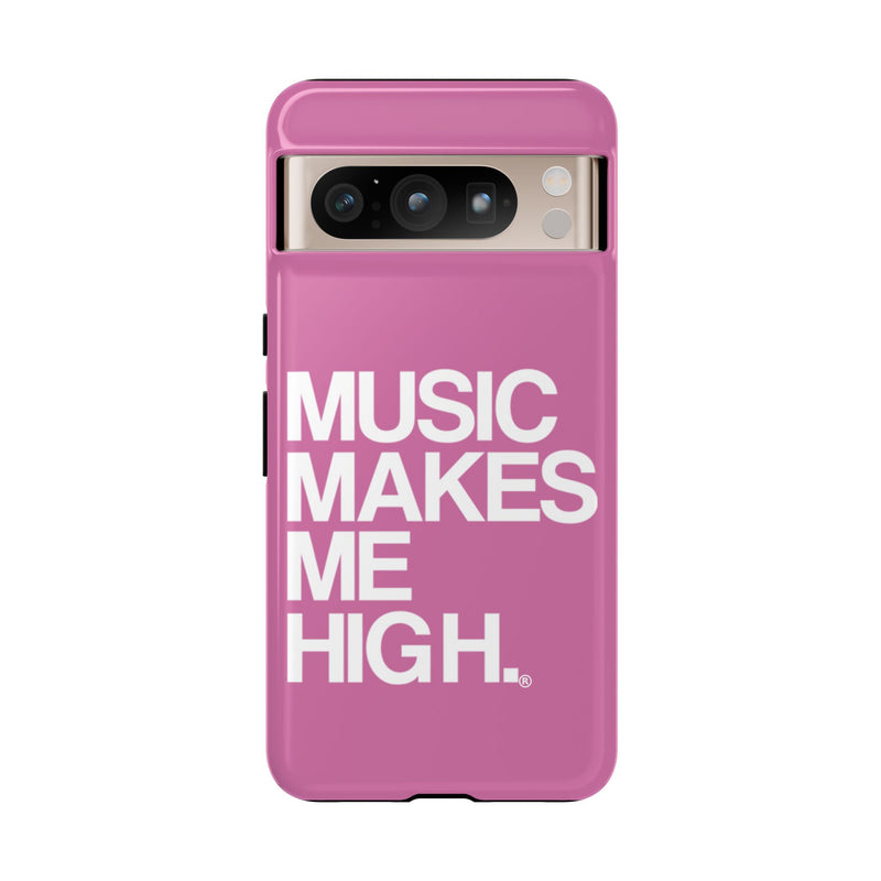 MMMH Classic Phone Case: Light Pink | White