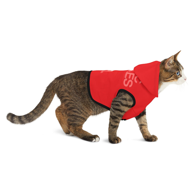 MMMH Pet Hoodie: Red | Light Red