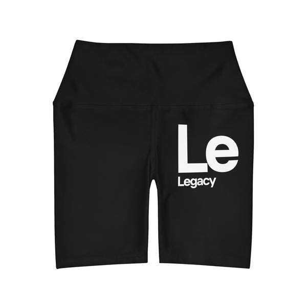 NOVL Yoga Shorts: Legacy Black | White