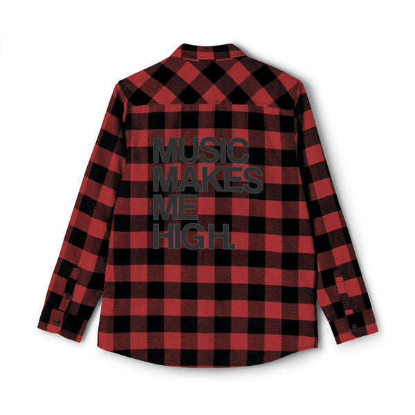 MMMH Unisex Flannel Shirt: Red | Black