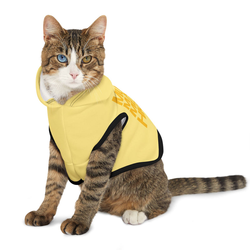 MMMH Pet Hoodie: Light Yellow | Yellow