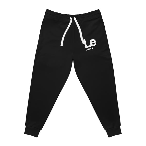 NOVL Unisex Joggers: Legacy Black | White