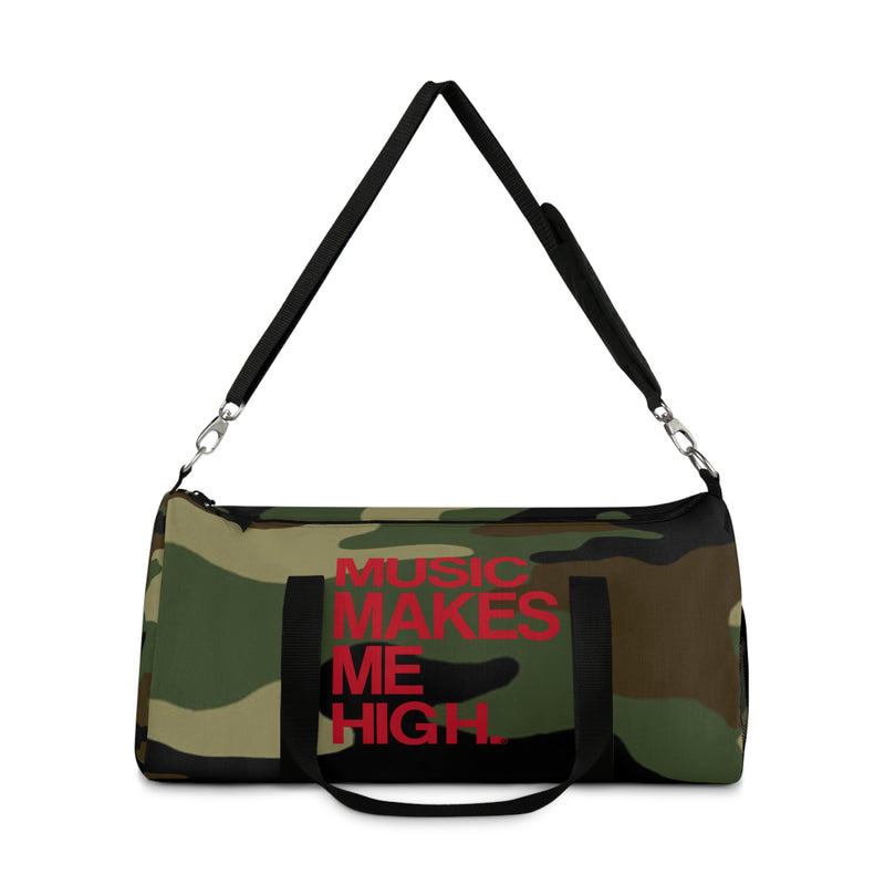 MMMH Duffle Bag: Camo | Red