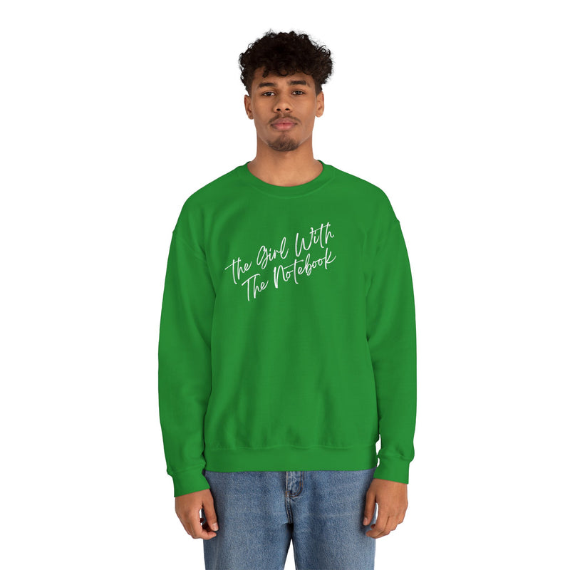 TGWTN Unisex Sweatshirt: White | Irish Green