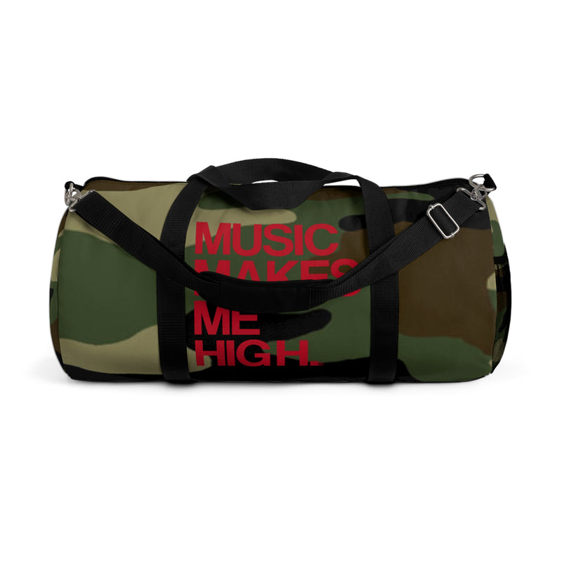 MMMH Duffle Bag: Camo | Red