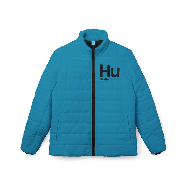 NOVL Women’s Puffer Jacket: Hustle Black | Turquoise