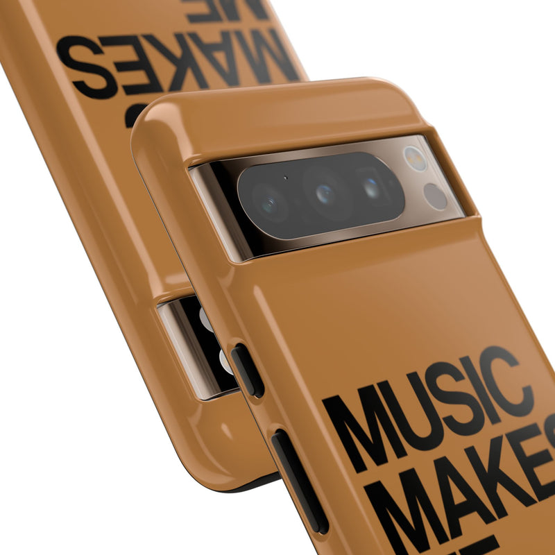 MMMH Classic Phone Case: Light Brown | Black