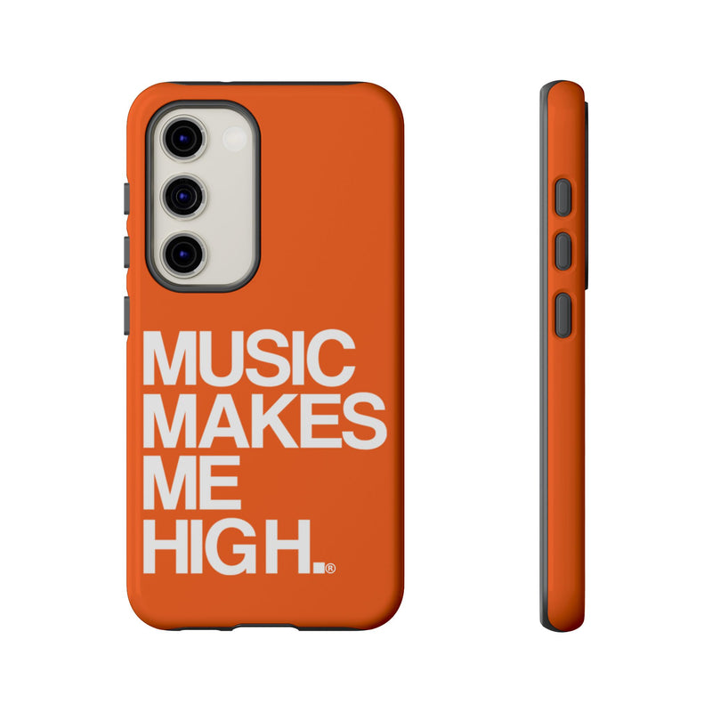 MMMH Classic Phone Case: Orange | White