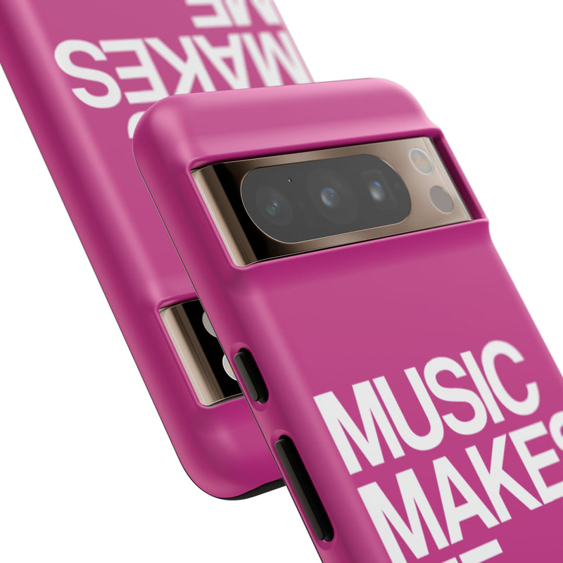 MMMH Classic Phone Case: Pink | White