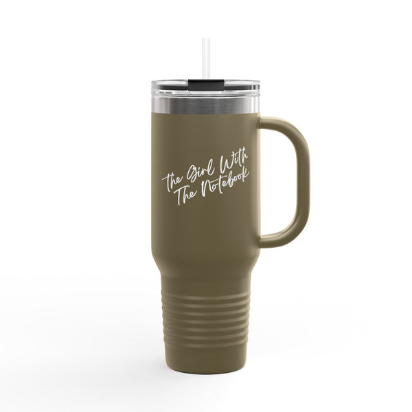 TGWTN Insulated Mug: White | Olive