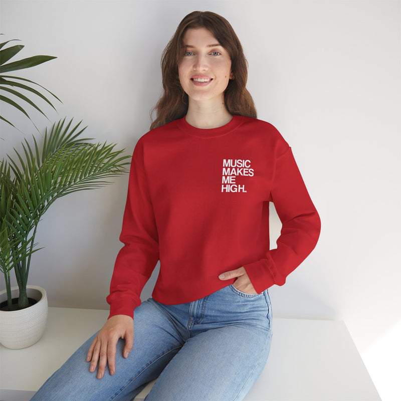 MMMH Unisex Sweatshirt: Red | White