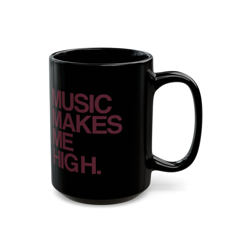 MMMH Black Mug: Maroon