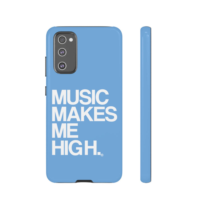 MMMH Classic Phone Case: Light Blue | White