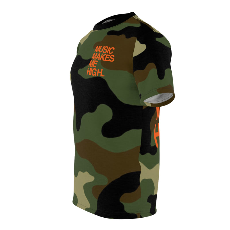 MMMH Unisex T-Shirt: Camo | Orange