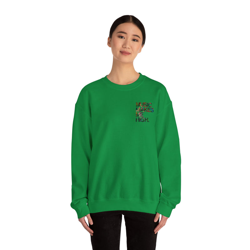 MMMH Unisex Sweatshirt: Irish Green | Floral