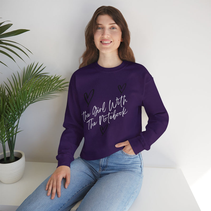 TGWTN Unisex Sweatshirt: Black/White | Purple