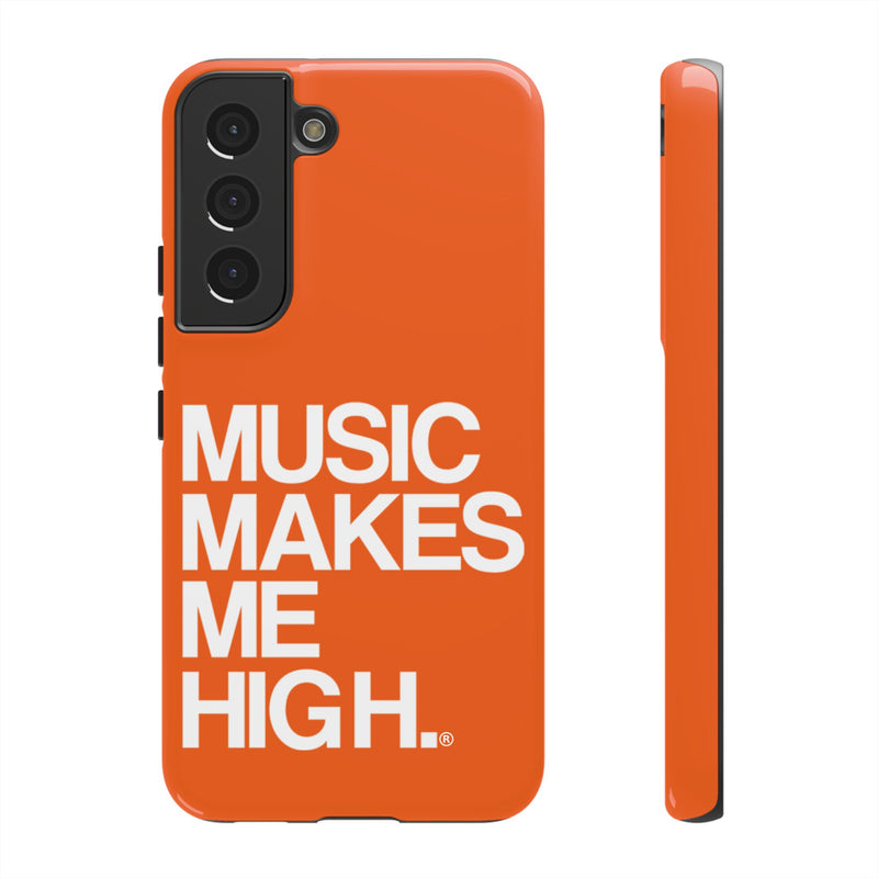 MMMH Classic Phone Case: Orange | White