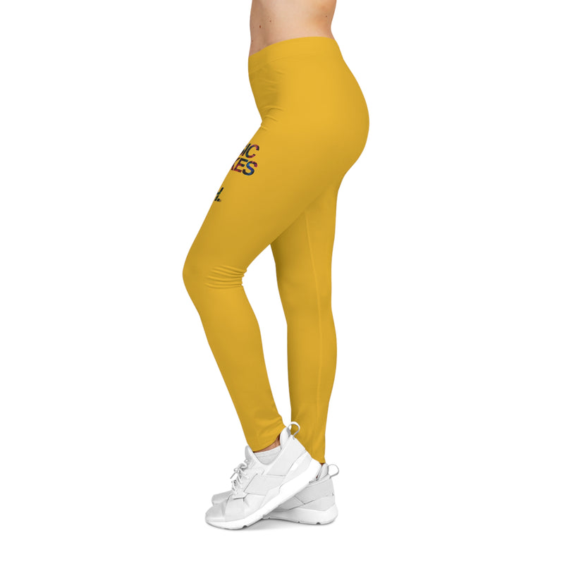 MMMH Leggings: Yellow | Floral