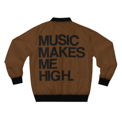 MMMH Bomber Jacket: Brown | Black Lettering