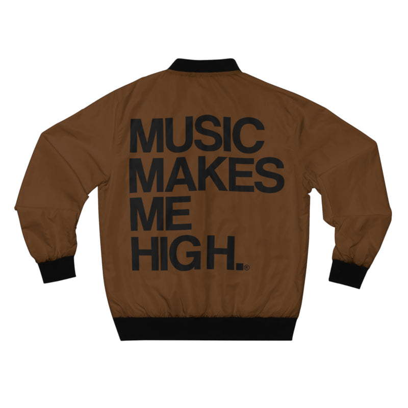 MMMH Unisex Bomber Jacket: Brown | Black