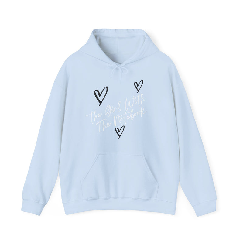 TGWTN Unisex Hoodie: Black/White | Light Blue