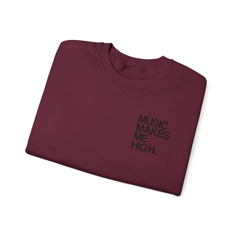 MMMH Unisex Sweatshirt: Maroon | Black Lettering