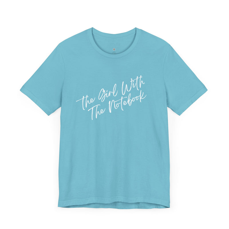 TGWTN Unisex T-Shirt: White | Turquoise