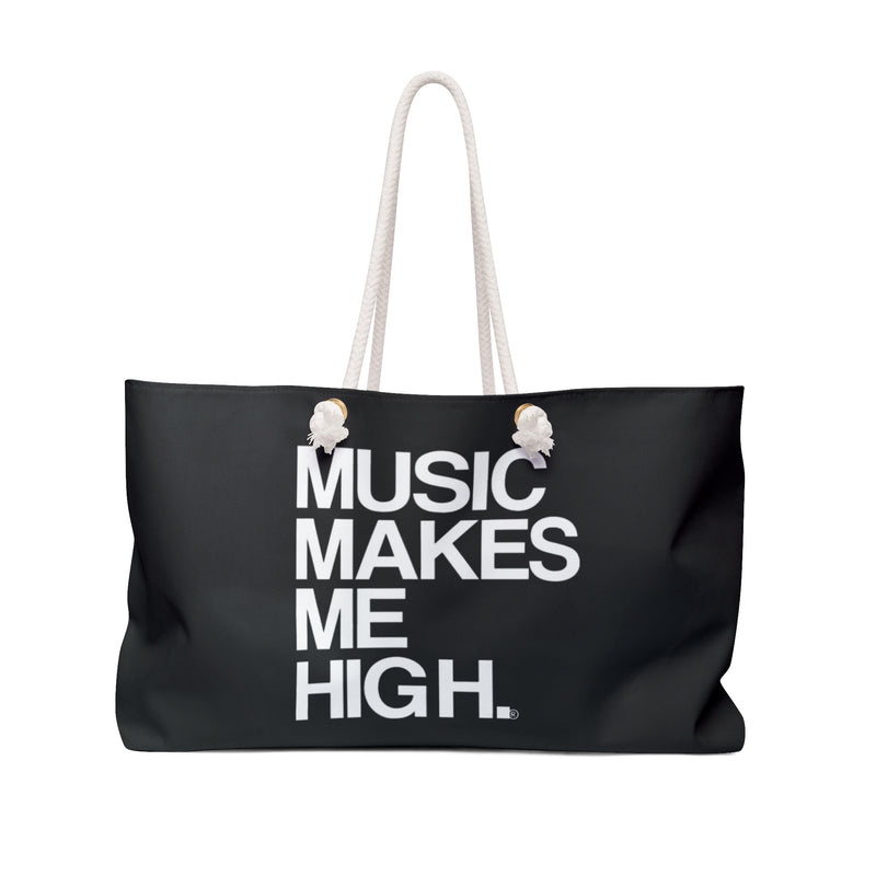 MMMH Weekender Bag (Rope Handle): Black | White