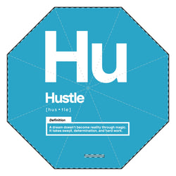 NOVL Umbrella: Hustle White | Turquoise