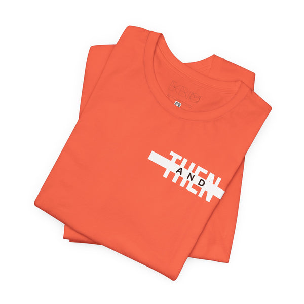 IJTT Unisex T-Shirt: AT Strike White | Coral