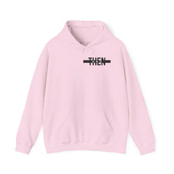 IJTT Unisex Hoodie: AT Strike Black | Light Pink