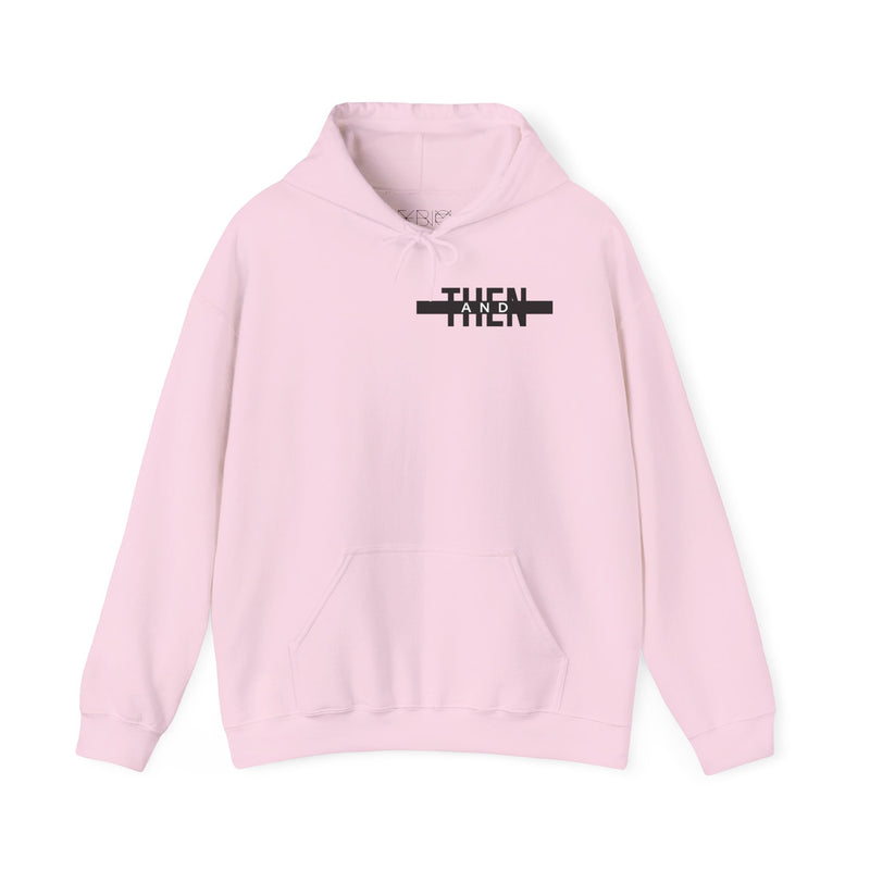 IJTT Unisex Hoodie: AT Strike Black | Light Pink