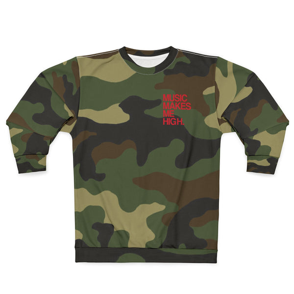 MMMH Unisex Sweatshirt: Camo | Red