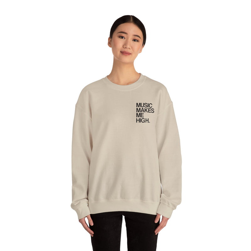 MMMH Unisex Sweatshirt: Sand | Black Lettering