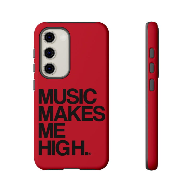 MMMH Classic Phone Case: Dark Red | Black