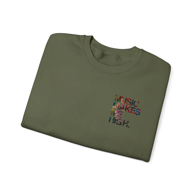 MMMH Unisex Sweatshirt: Military Green | Floral