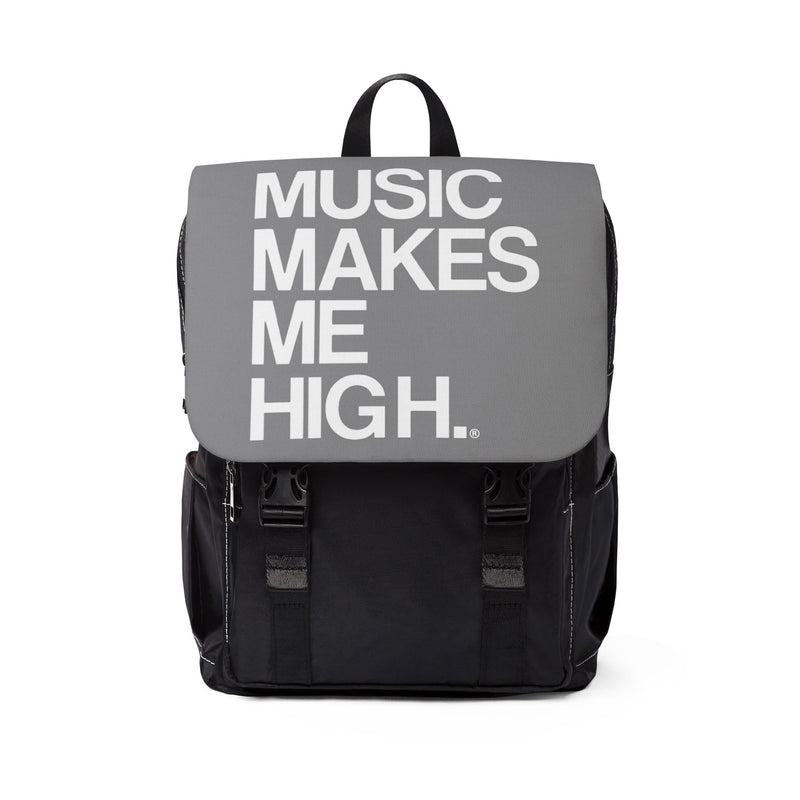 MMMH Backpack: Grey | White