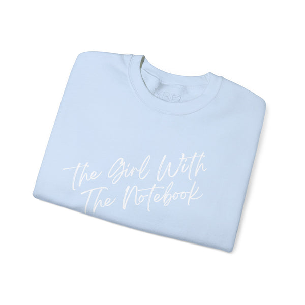 TGWTN Unisex Sweatshirt: White | Light Blue