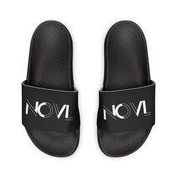 NOVL Unisex Sandals: Black/Black | White