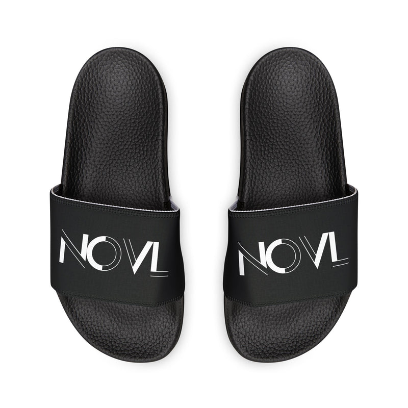 NOVL Unisex Sandals: Black/Black | White