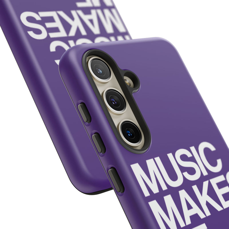 MMMH Classic Phone Case: Purple | White